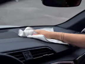 車内をキレイにしておく