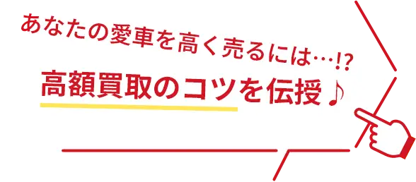 あなたの愛車を高く売るには…!?　高額買取のコツを伝授♪